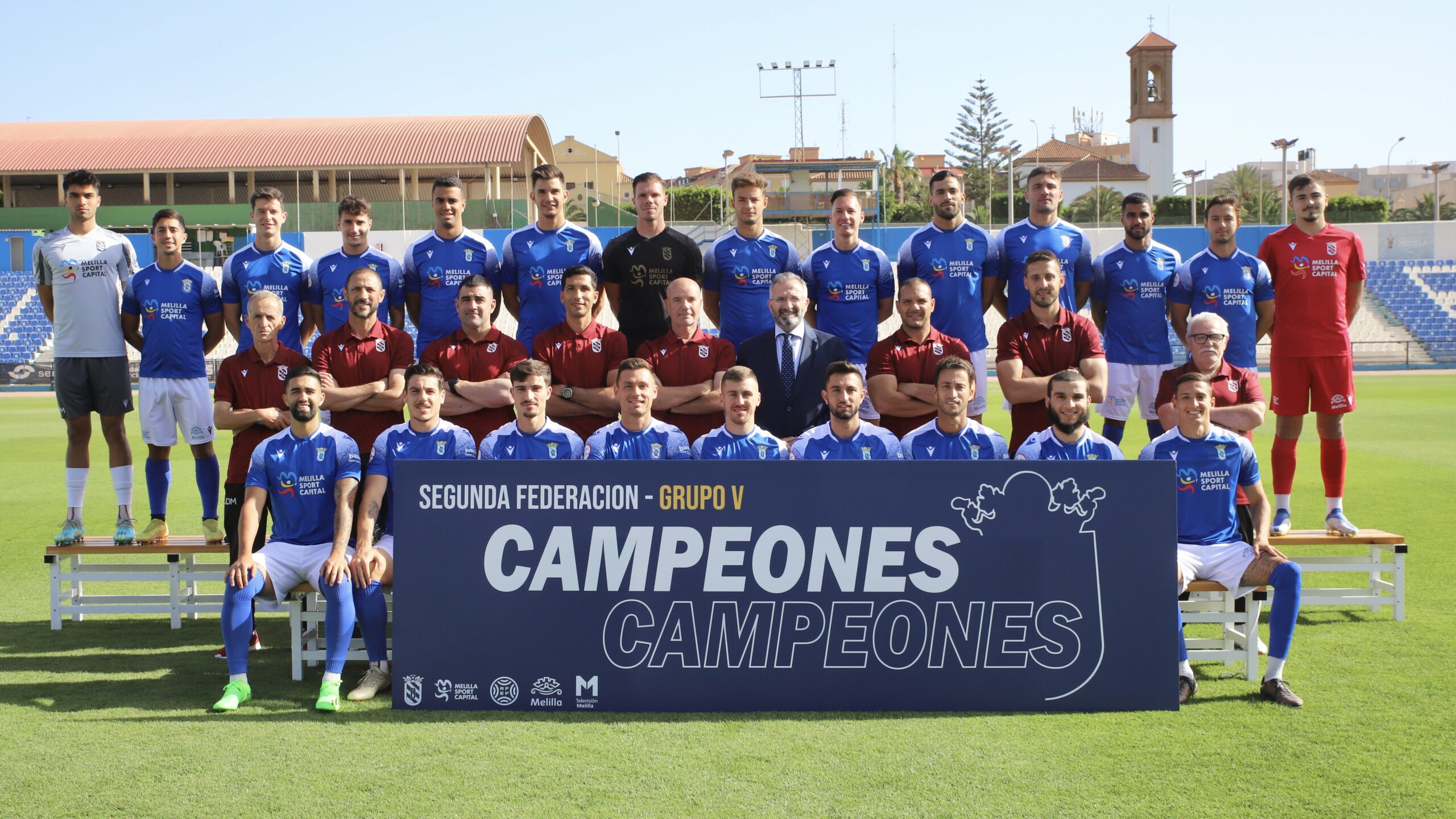 Los números de campeón de la UD Melilla UD Melilla